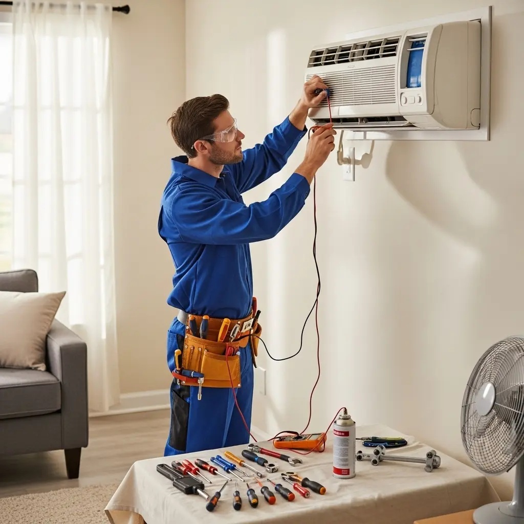 Kırkağaç Warmhaus Warmhaus klima gaz dolumu ve bakım – Enerji verimliliği artırıldı. - Teknik servis örneği